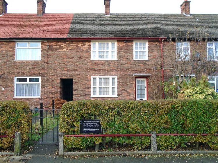 paul McCartney childhood home