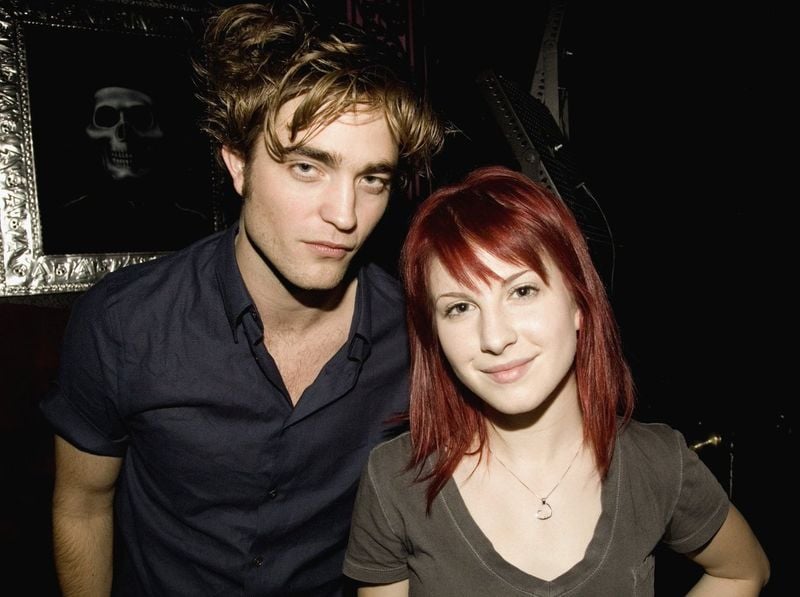 Hayley Williams and Robert Pattinson