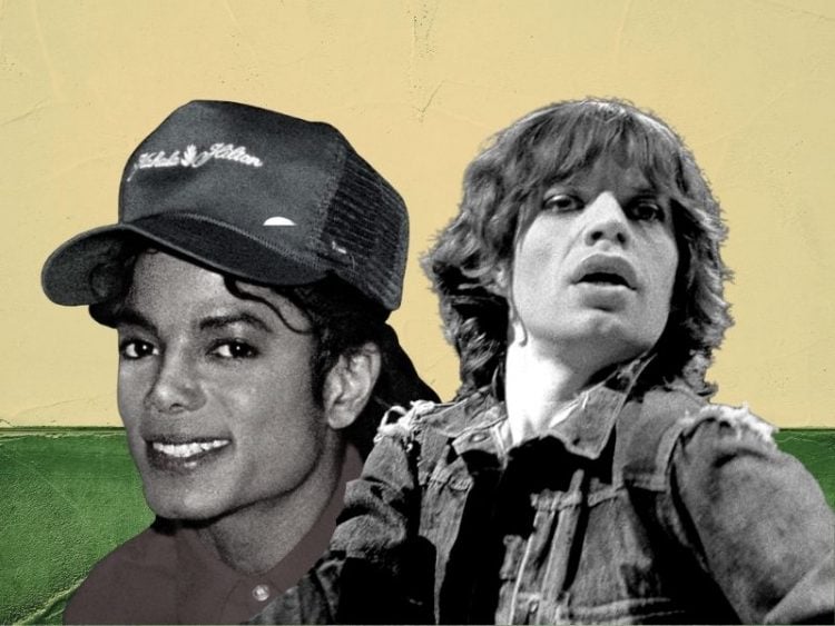 Michael Jackson Mick Jagger