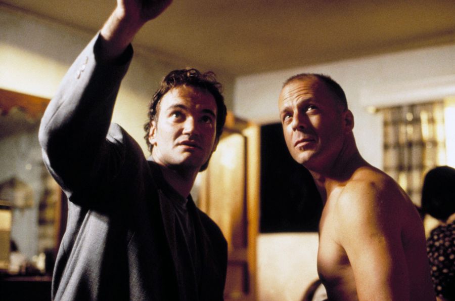 Quentin Tarantino, Bruce Willis, "Pulp Fiction"