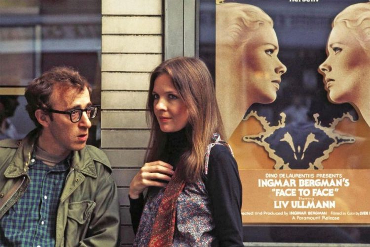ANNIE HALL 1977 United Artists film with Diane Keaton and Woody Allen