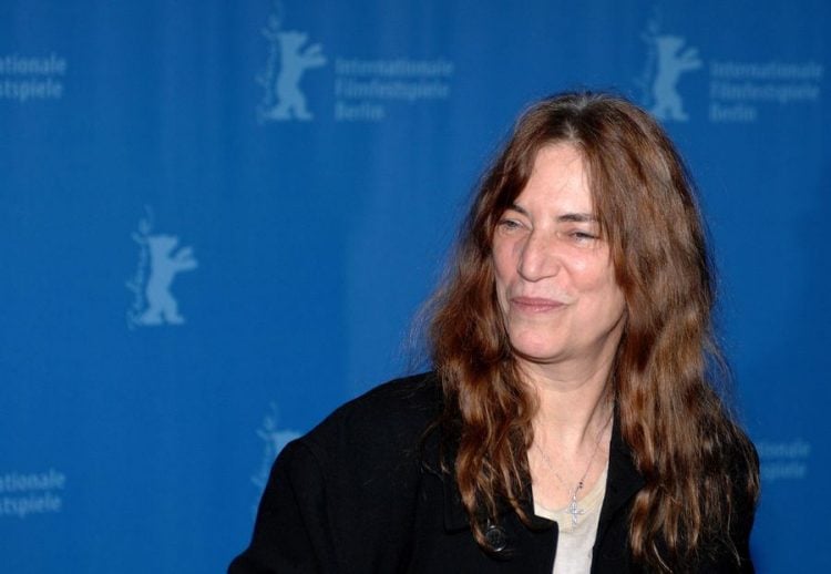 American singer Patti Smith poses for pictures