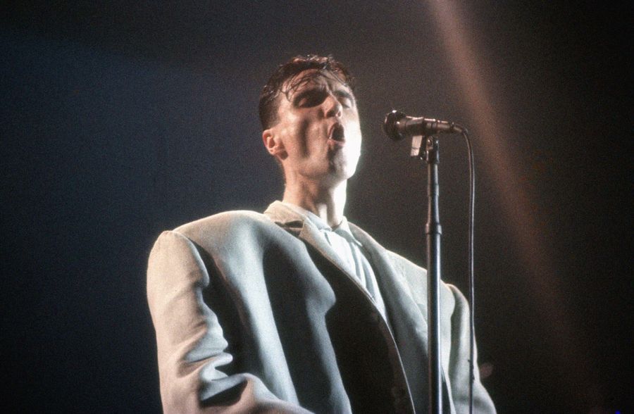 David Byrne discusses the whereabouts of his giant suit