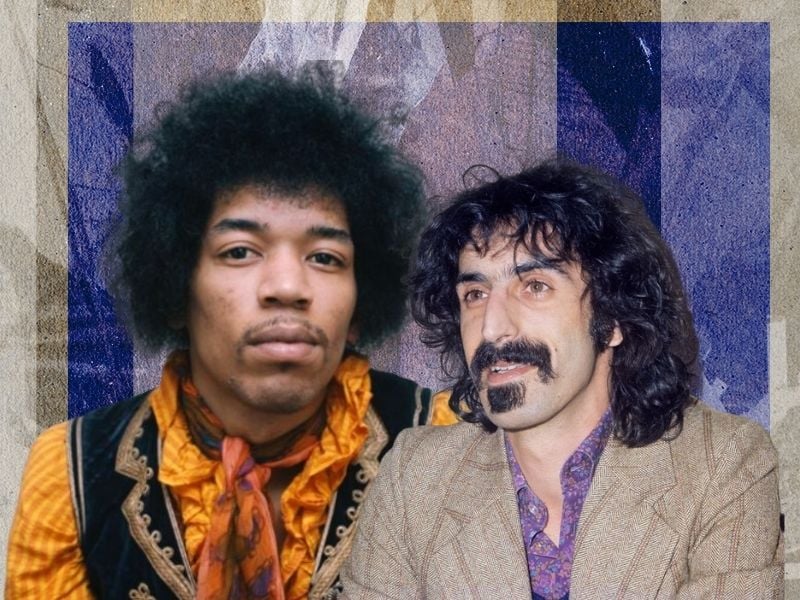 Jimi Hendrix Frank Zappa