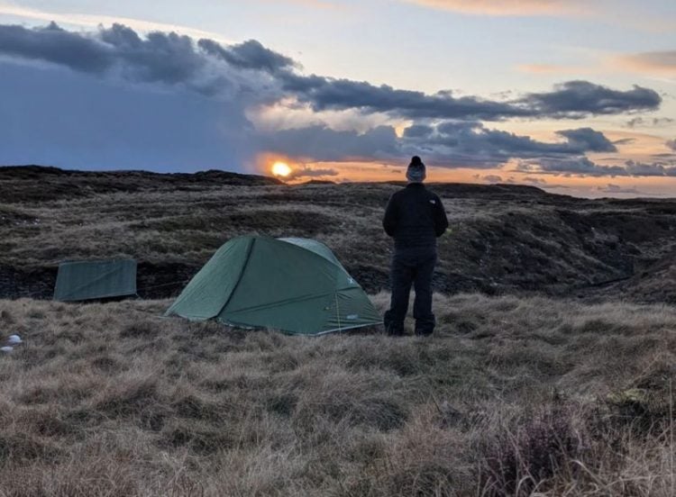 Man on a solo camping trip accidentally ends up at illegal rave