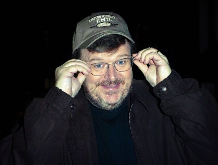 Oscar winning film director and author Michael Moore