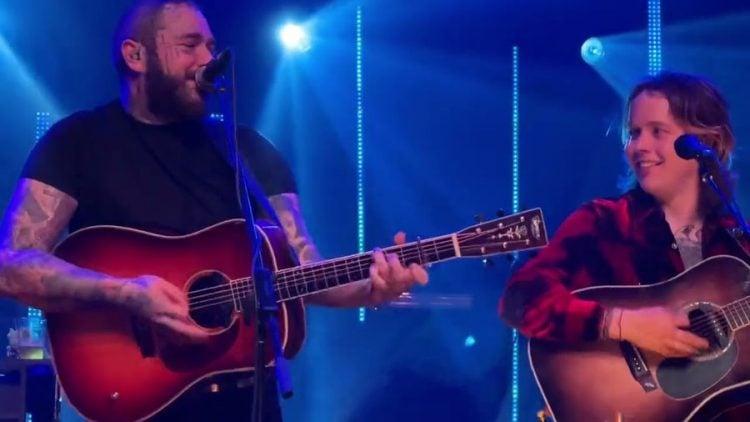 Post Malone and Billy Strings cover Johnny Cash