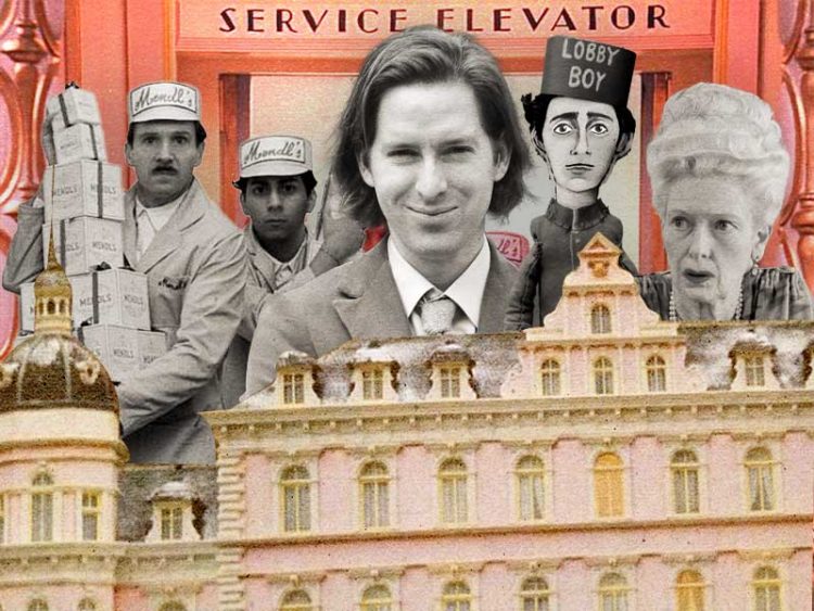 The real-life interior of The Grand Budapest Hotel