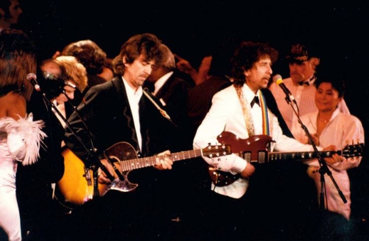 The song George Harrison wrote for Bob Dylan