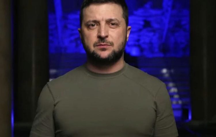 Volodymyr Zelenskyy introduces John Legend's tribute to Ukraine