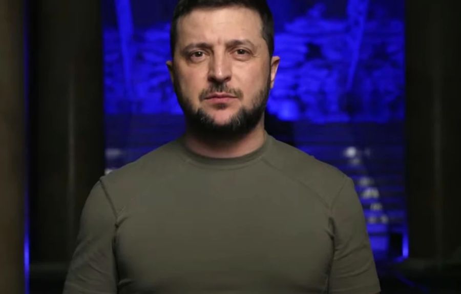 Volodymyr Zelenskyy introduces John Legend's tribute to Ukraine