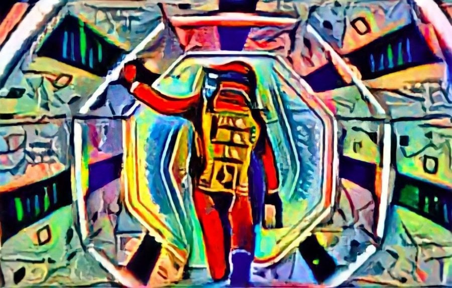 Watch Stanley Kubrick film '2001' in the style of Picasso