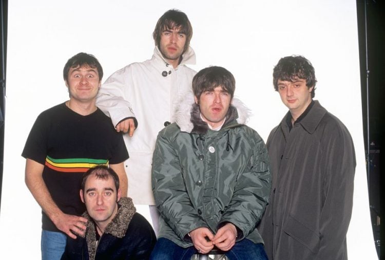 When the pizza delivery man joined Oasis for a party