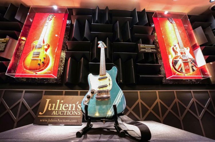 Kurt Cobain's Fender Mustang sold for $4.5 million