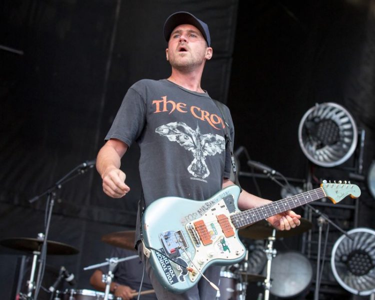 Musician JESSE LACEY of Brand New performs live in Grant Park at the Lollapalooza Music Festival in Chicago