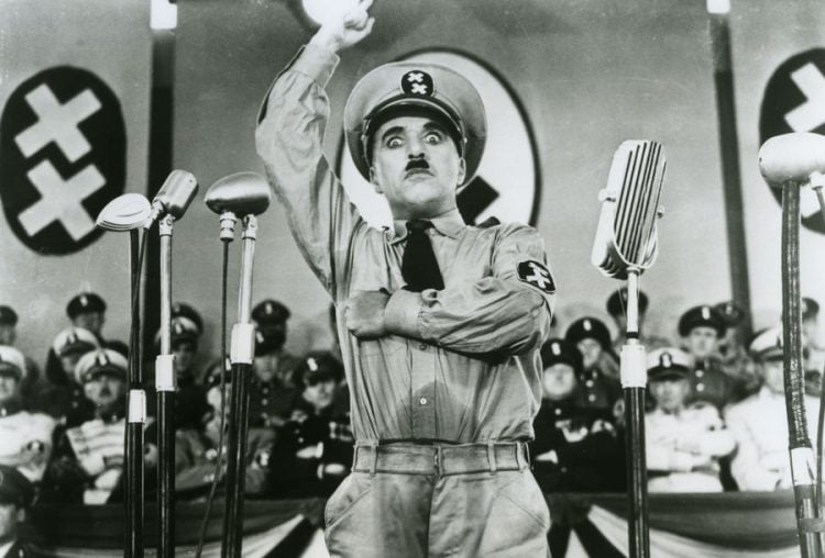 THE GREAT DICTATOR 1940 United Artists film with Charlie Chaplin