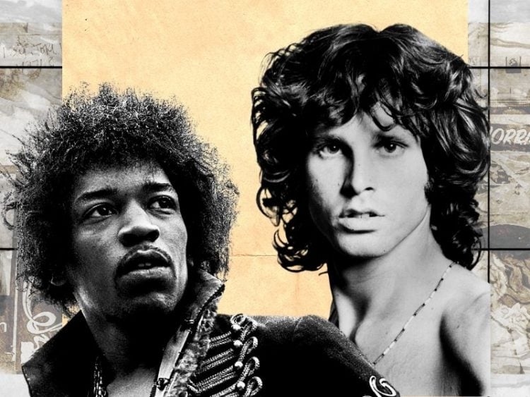 The two crazy occasions Jimi Hendrix met Jim Morrison