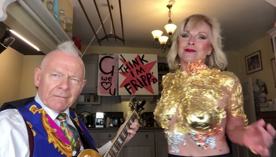 Toya Wilcox and Robert Fripp share new cover of 'I Think I'm Paranoid' by Garbage