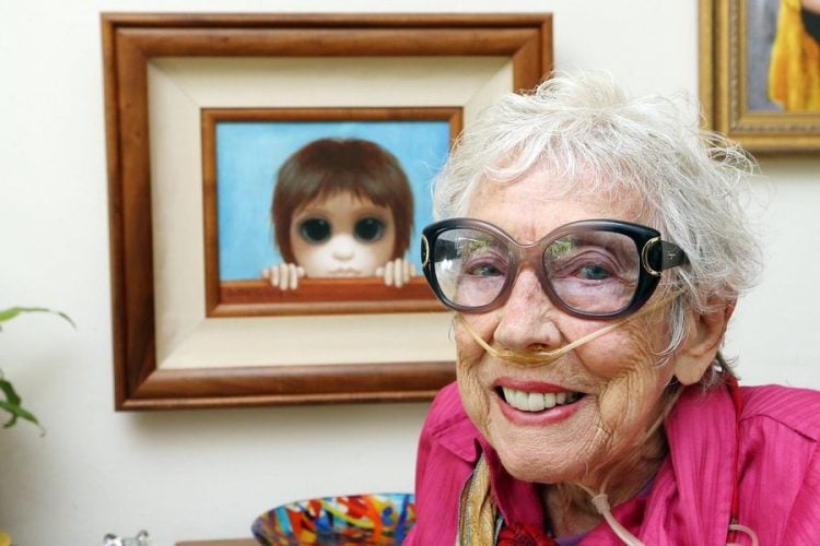 Painter Margaret Keane, the creator of big-eyed figures, has died aged 94