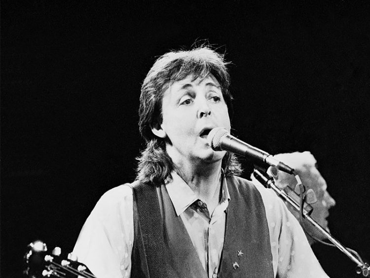 Paul McCartney, 1989