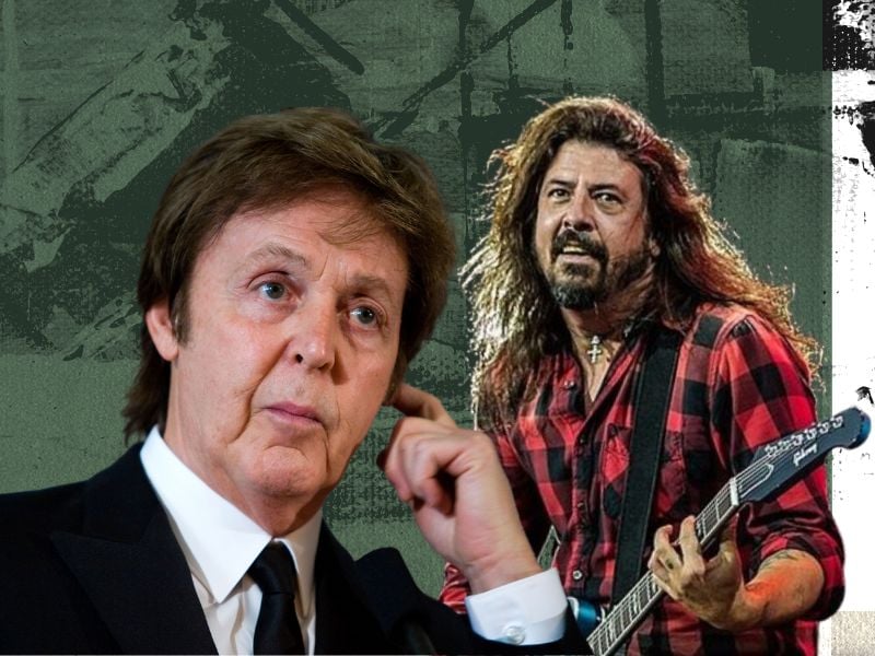 Paul McCartney brings out Dave Grohl