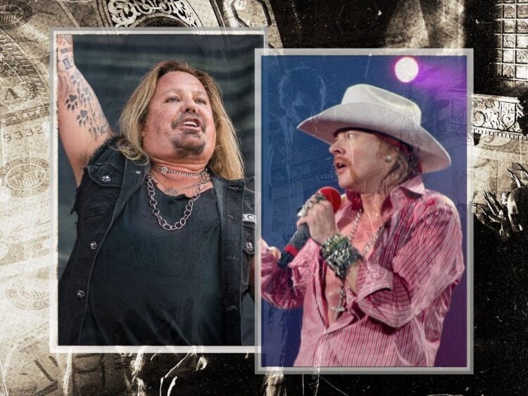 Vince Neil - Axl Rose - Far Out Magazine