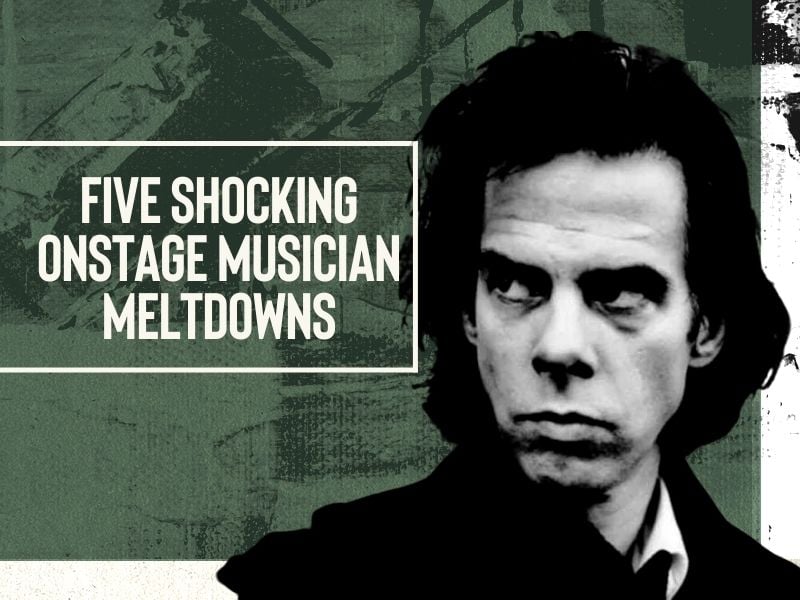 Watch five of the most shocking onstage musician meltdowns