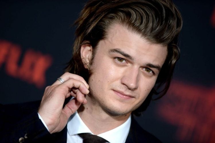 Joe Keery attends the Premiere of Netflix's 'Stranger Things' Season 2