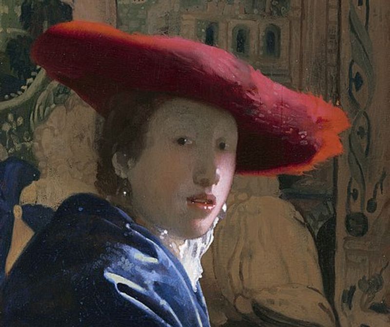 Johannes Vermeer, Girl with the Red Hat