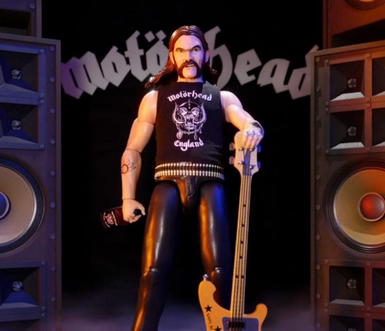 Lemmy Kilmister's new action figure features three heads and ten hands