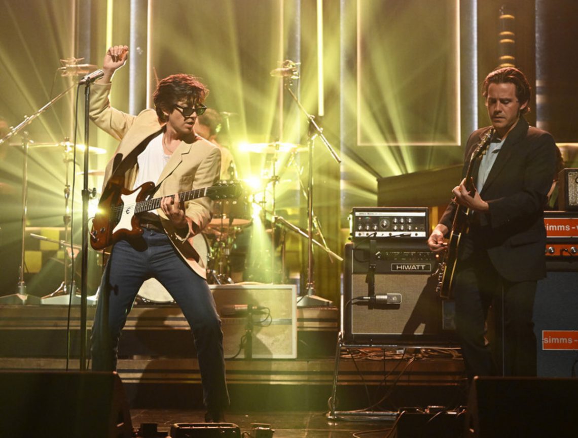Watch Arctic Monkeys perform ‘Body Paint’ for Jimmy Fallon