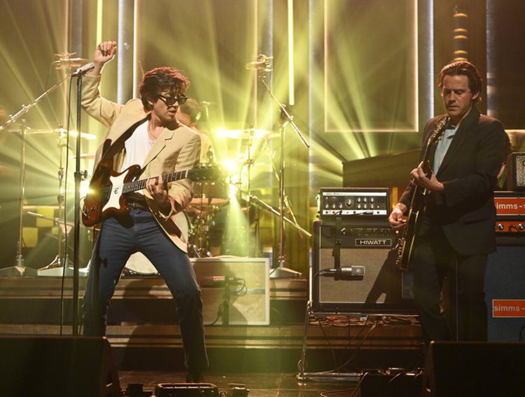 Watch Arctic Monkeys perform ‘Body Paint’ for Jimmy Fallon