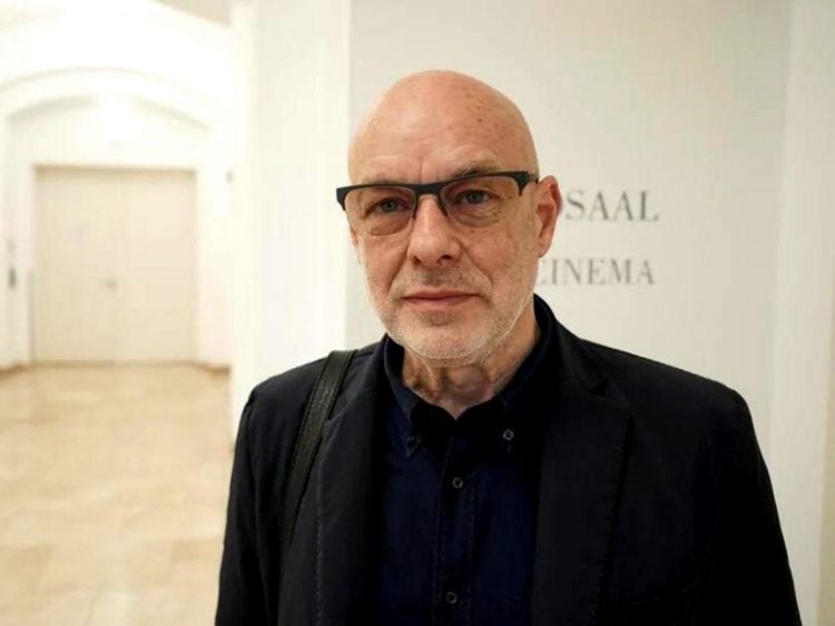 Brian Eno imparts musical wisdom at the Barbican