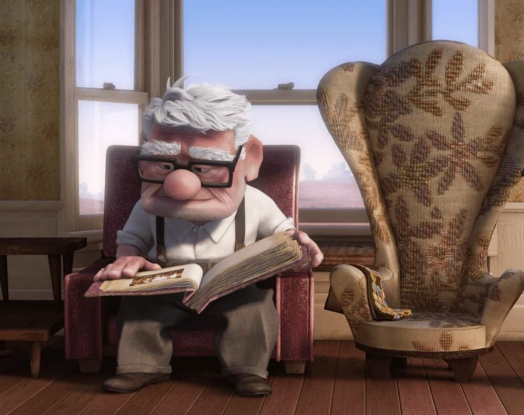 The dark fan theory that suggests that Carl dies at the beginning of 'Up'