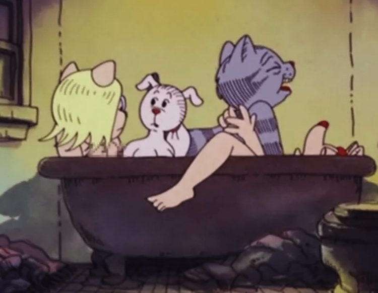 The first animated feature to be given an X rating
