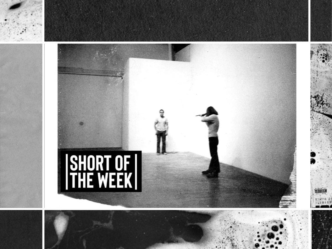 The man who took a bullet for the sake of art