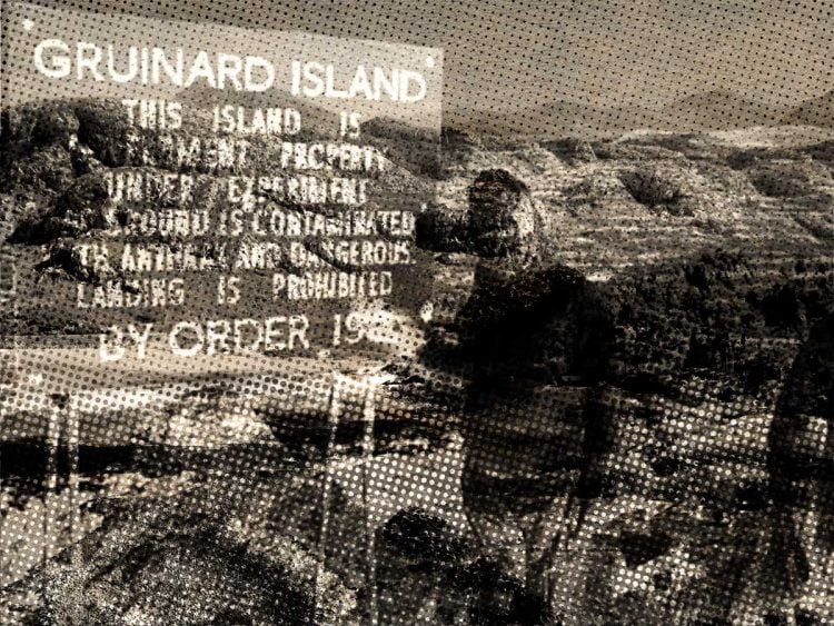 Dark tourism exploring Anthrax Island