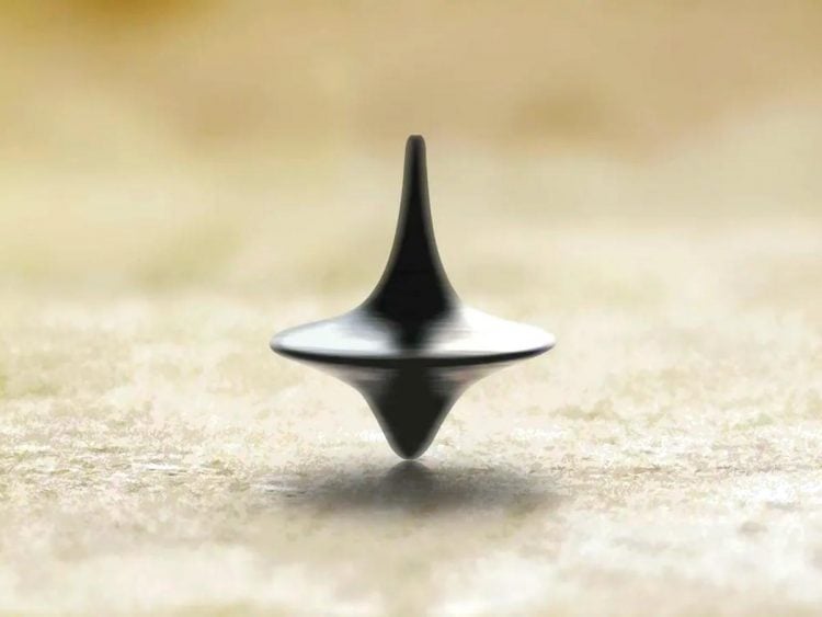 Is the totem still spinning at the end of Inception?