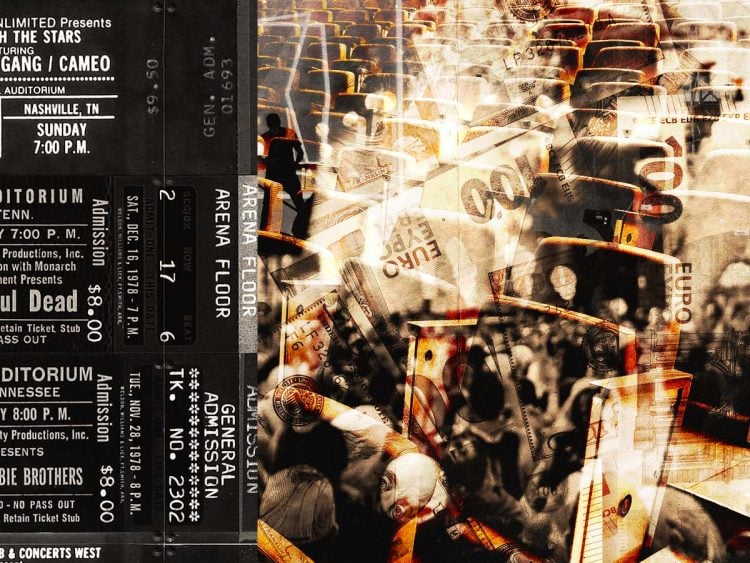 The most expensive concert tickets of all time - General