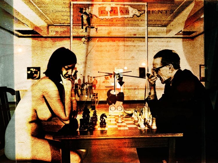 Why did Marcel Duchamp play chess with a naked Eve Babitz