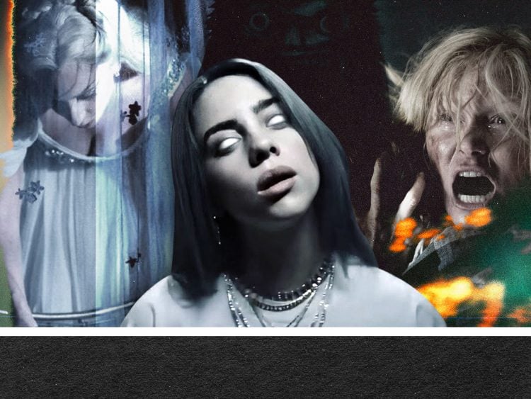 The horror influences on Billie Eilish songs:videos