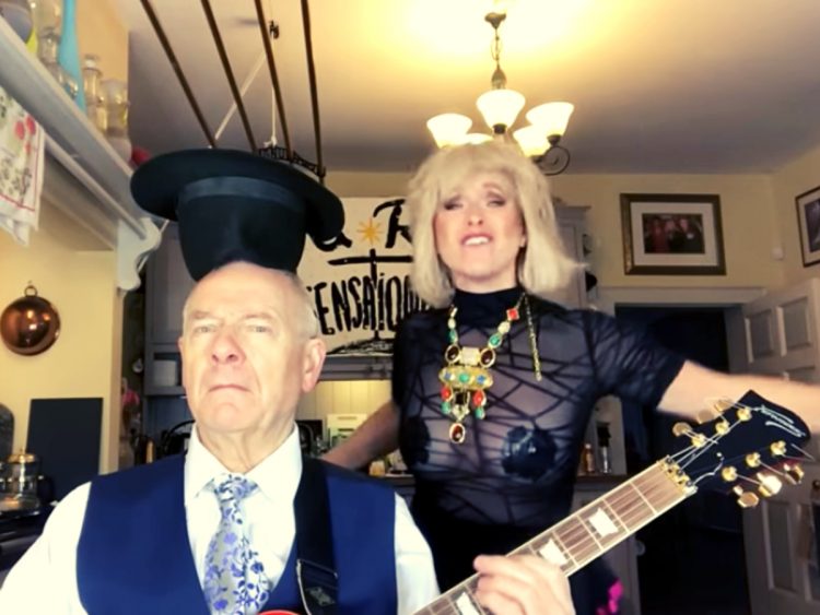 Watch Robert Fripp and Toyah Willcox perform ‘Sensational’ at home