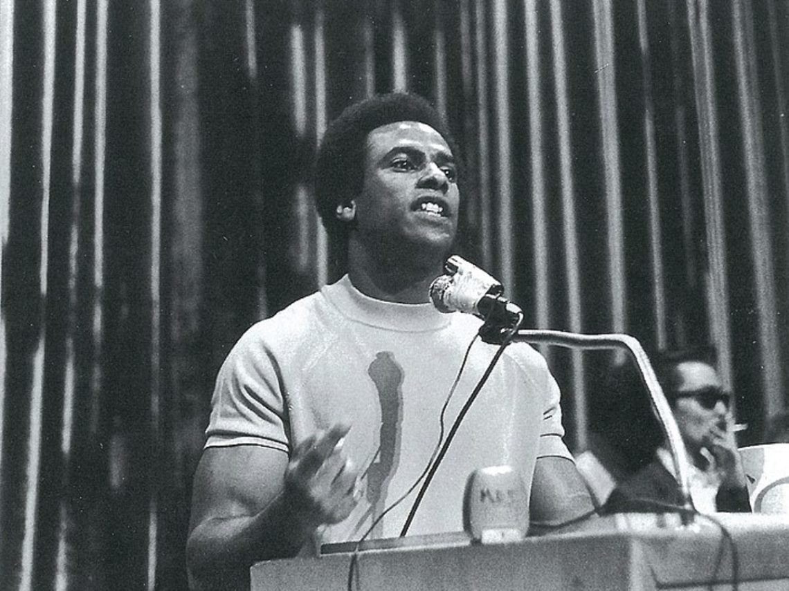 Andrew Abrahams opens up about the new Huey P. Newton documentary