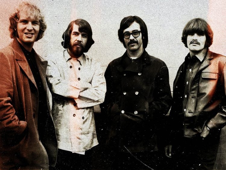 Creedence Clearwater Revival (1968). L-R- Tom Fogerty, Doug Clifford, Stu Cook, and John Fogerty - Far Out Magazine