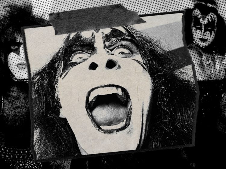 The history of KISS' make-up
