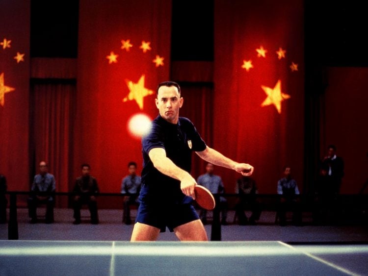 The oddly specific table tennis easter egg in 'Forrest Gump'