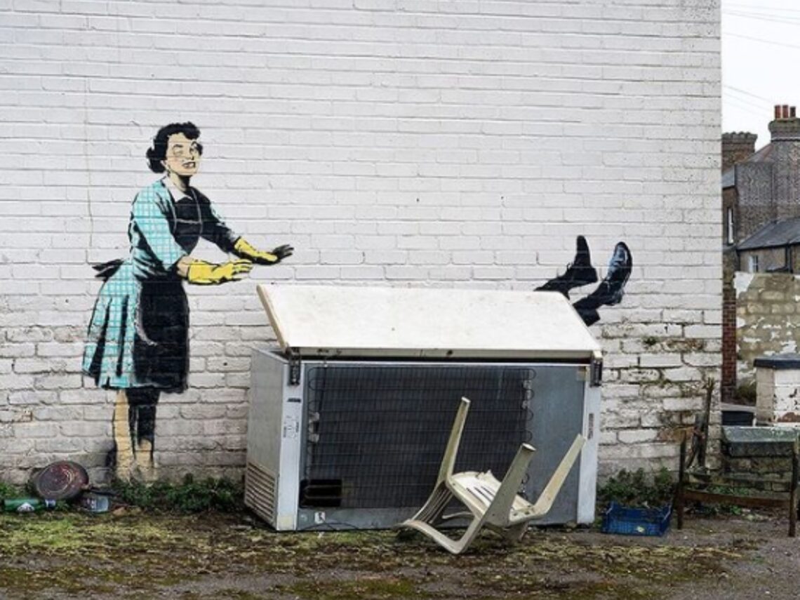 Banksy confirms new artwork for Valentine’s Day