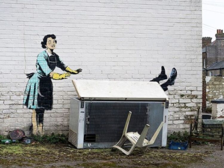 Banksy confirms new artwork for Valentine’s Day