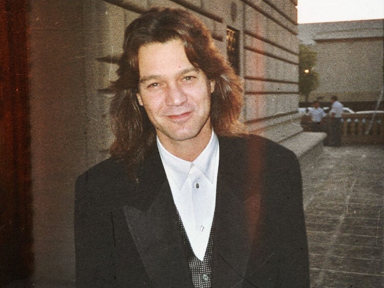 Eddie Van Halen - photo taken at the 45th Emmy Awards on September 19, 1993.