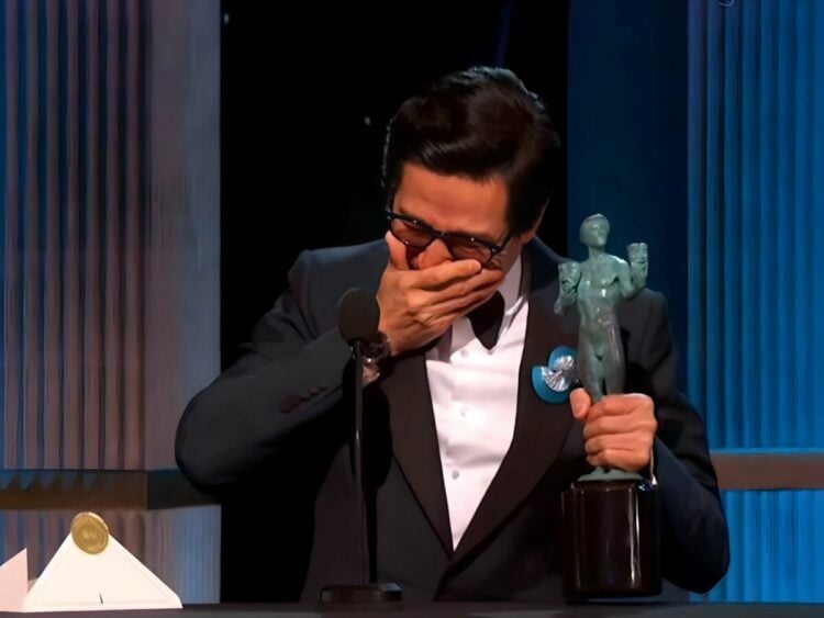 Ke Huy Quan becomes first Asian male to win Screen Actors Guild Award for 'Best Supporting Actor'